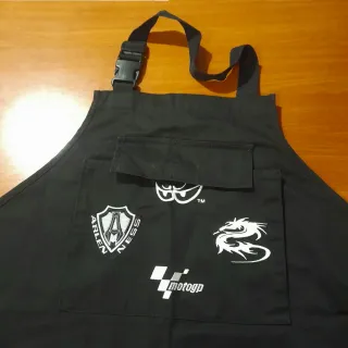 ARLEN NESS Grembiule nero meccanico e/o chef uomo