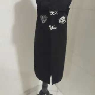 ARLEN NESS Grembiule nero meccanico e/o chef uomo