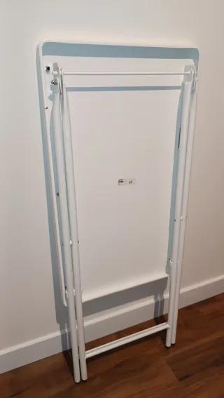 Mesa plegable metal blanca Ikea Torparö