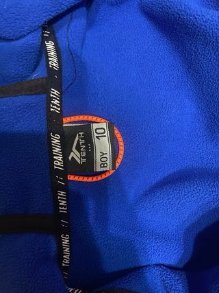 Chaqueta Slazenger niño azul y gris