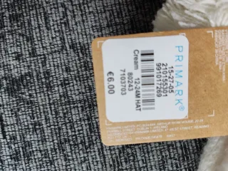 Gorro bebé Primark 12-24 meses