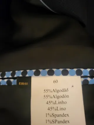 Americana Suite Inc Talla M Azul