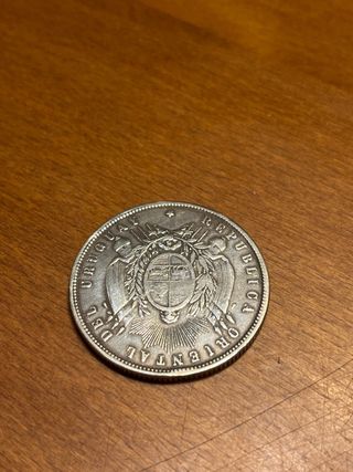 Moneda 1 Peso Uruguay 1893