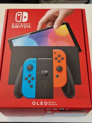 Nintendo Switch OLED Azul/Rojo