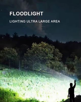 Torcia LED Raggio 10000 con Manico