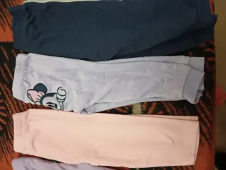 Lote 9 leggings niña talla 12/18 meses