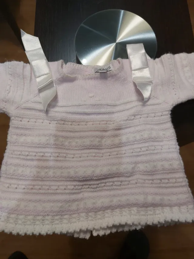 Suéter Dulces 3-6 meses rosa