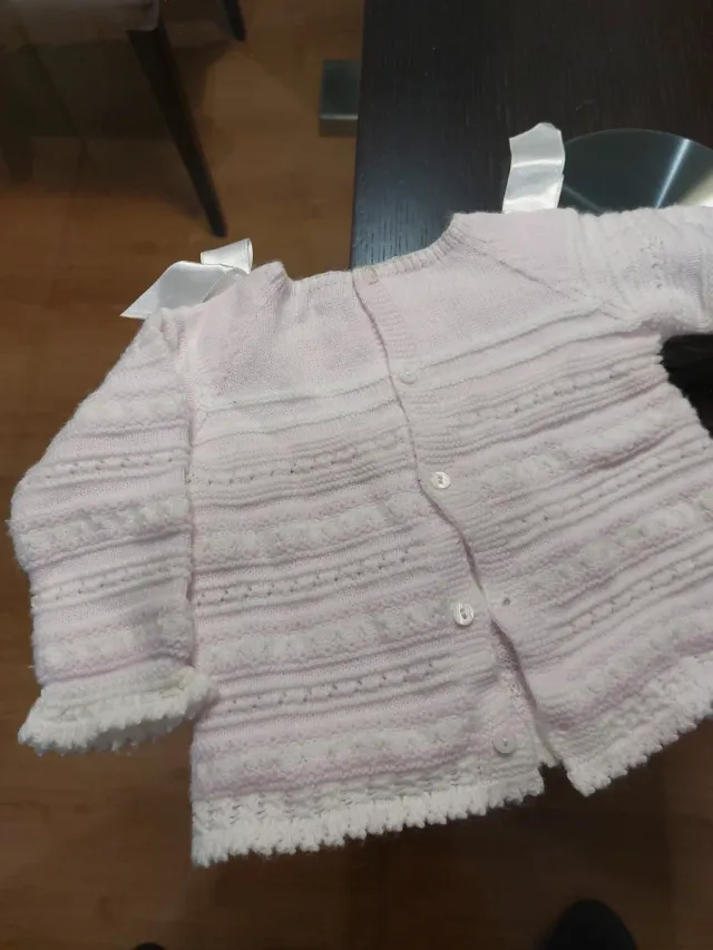 Suéter Dulces 3-6 meses rosa