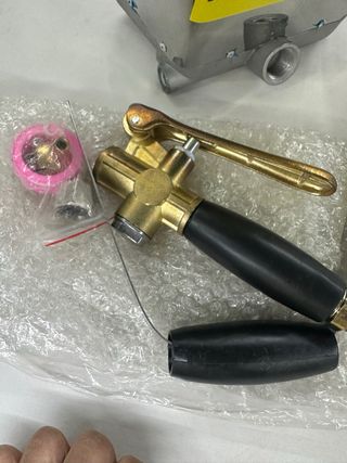 NUEVA Pistola Mortero Tolva 4 Boquillas