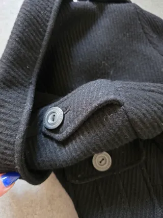 Cappottino donna nero corto