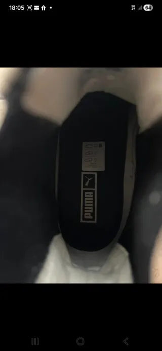 Stivaletti Puma bianchi e neri