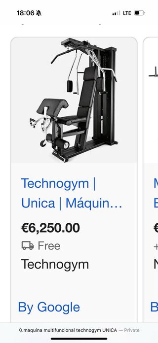 Máquina Multifuncional Technogym UNICA