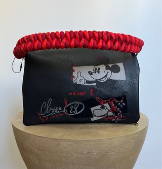 Bandolera Desigual Mickey Negra Roja