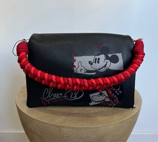 Bandolera Desigual Mickey Negra Roja