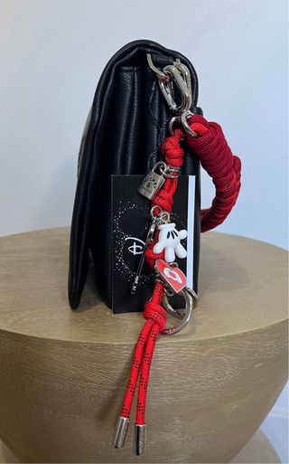 Bandolera Desigual Mickey Negra Roja