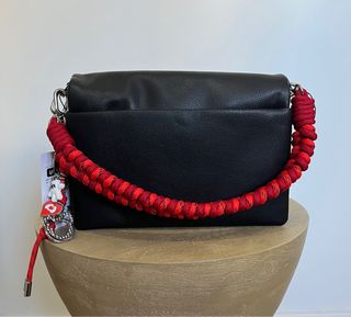 Bandolera Desigual Mickey Negra Roja