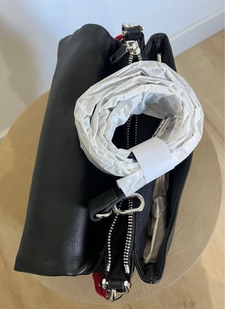 Bandolera Desigual Mickey Negra Roja