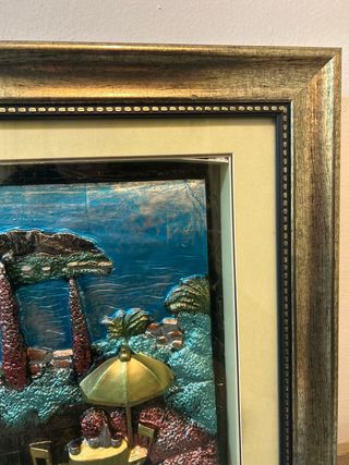 Cuadro decorativo paisaje 3D