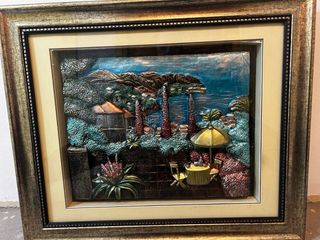 Cuadro decorativo paisaje 3D