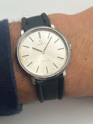 Omega De Ville Carica Manuale Acciaio