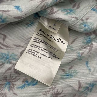 Camicia Acne Studios Fantasia Floreale Verde Tg. M