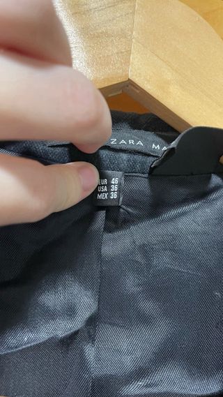 Americana Terciopelo Zara Man