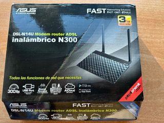 Router Modem ADSL ASUS DSL-N14U N300