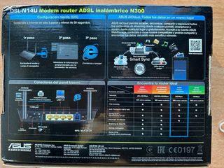 Router Modem ADSL ASUS DSL-N14U N300