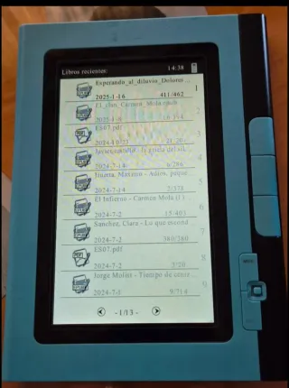 Ebook iLiber 7 Negro/Azul