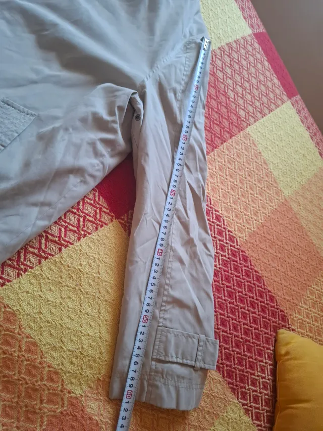 Gabardina caballero beige con forro extraíble