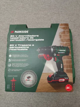 Atornillador Percutor Parkside 20V