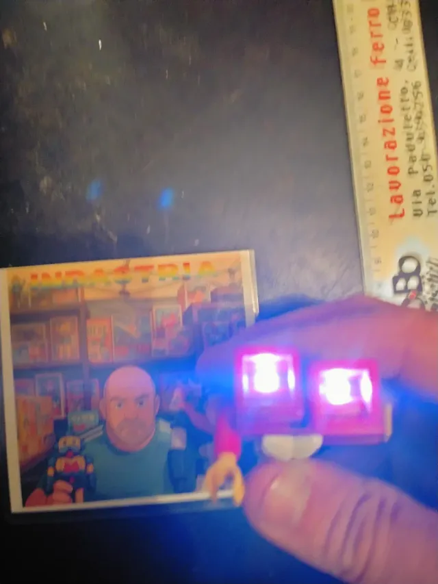 Portachiavi LEGO Babbo Natale con torcia