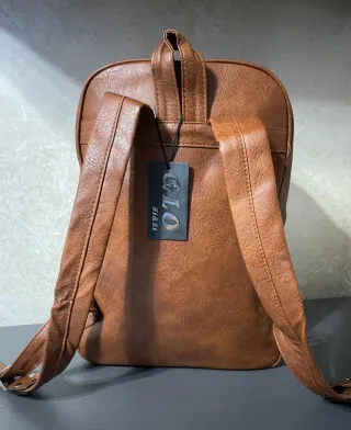 Zaino uomo marrone nuovo