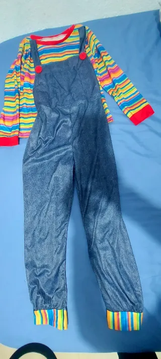 Disfraz Chucky Muñeco Asesino 10-12 años