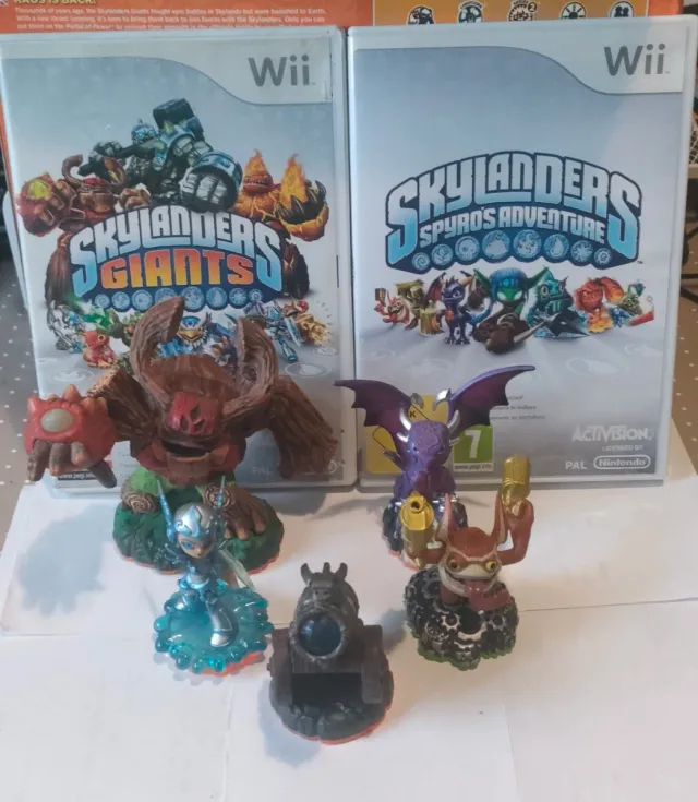 Skylanders Spyro Adventure e Giants per Wii