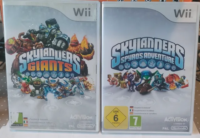 Skylanders Spyro Adventure e Giants per Wii