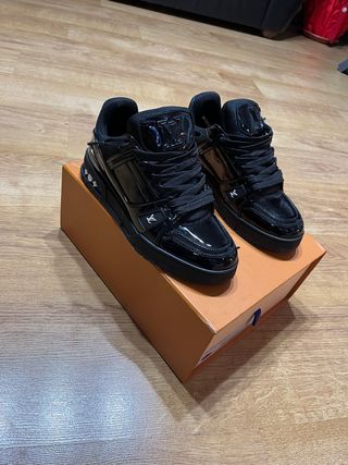 Scarpe Louis Vuitton nere lucide