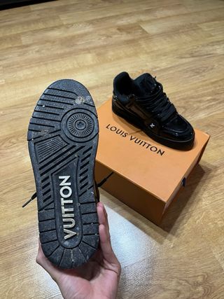 Scarpe Louis Vuitton nere lucide