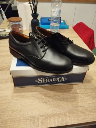 Zapatos Segarra Negros Hombre
