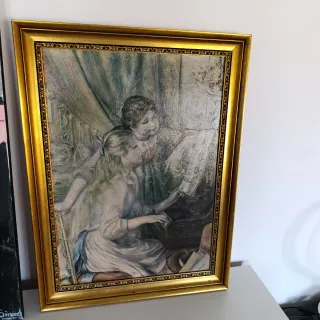 Antichi cornici dorate per quadri