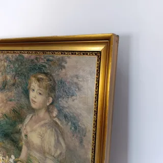 Antichi cornici dorate per quadri