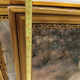 Antichi cornici dorate per quadri