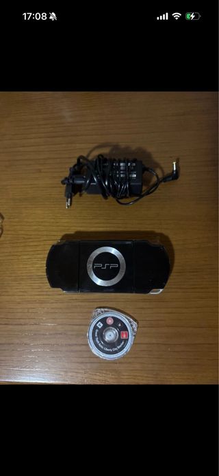 PSP 3000 Sony Preto/Prata