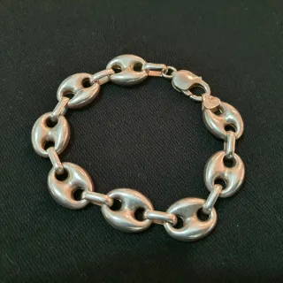 Pulsera Plata 925 (Gucci - Calabrote)
