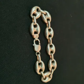 Pulsera Plata 925 (Gucci - Calabrote)