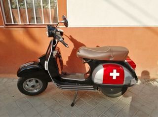 Vespa PX 150 Negra