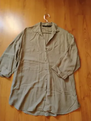 Blusa Zara Verde Oliva