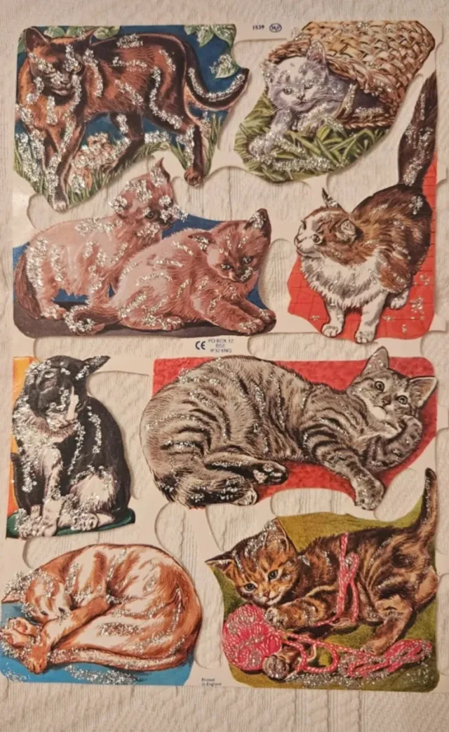 Fumetti infantili con brillantina di animali