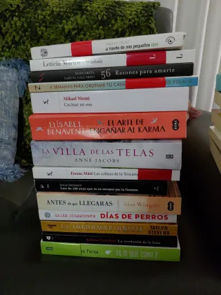 Libros variados. Leer bien. El precio es x unidad.