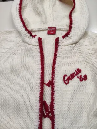 Cardigan donna Grease '68 cappuccio vintage